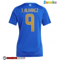 Ženske Nogometnih dresov Argentina Julian Alvarez #9 Gostujoči Copa America 2024 Kratki rokavi